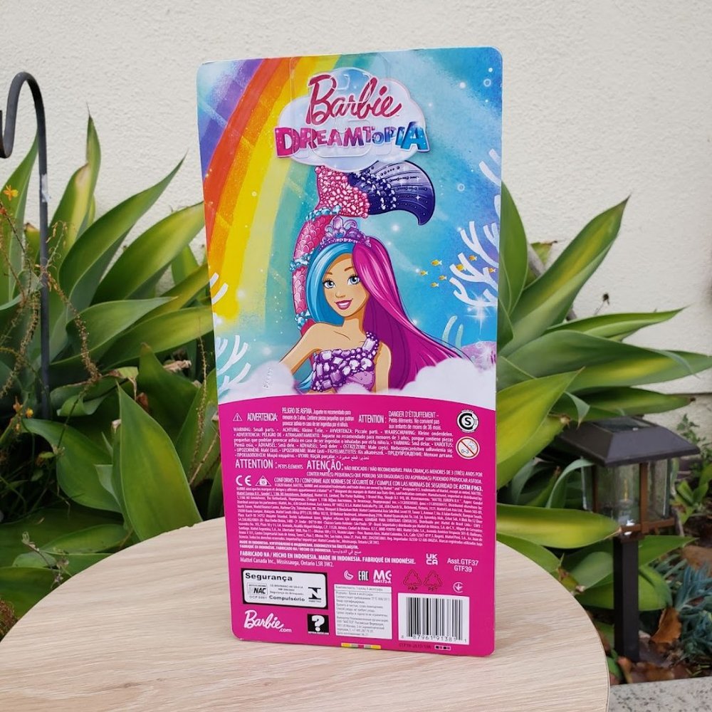 NEW Barbie Dreamtopia Mermaid Doll purple hair Birthday gift stocking stuffer - Picture 12 of 14